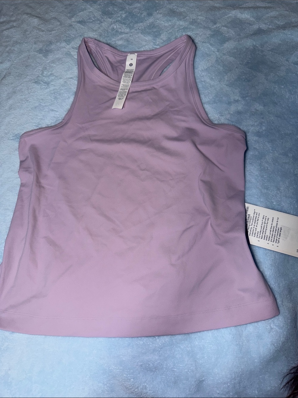 lululemon athletica Soft Lavender High-Neck Racerback Tank